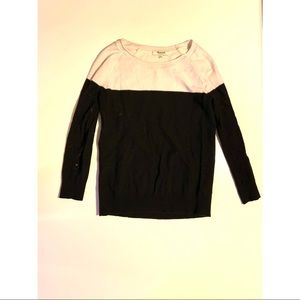 Madewell color block sweater